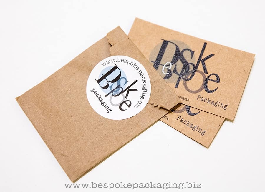 Mini paper bag to fit your business card