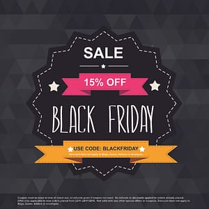 15% off black friday sale
